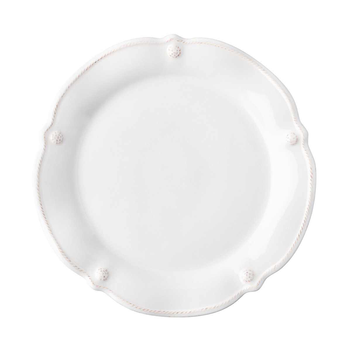 Juliska Flared Berry & Thread Whitewashed Dessert/Salad Plate
