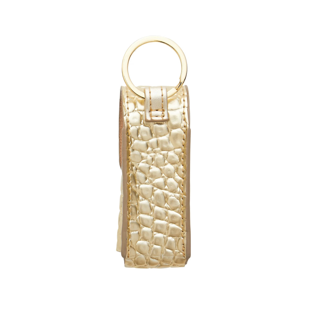 O-VENTURE Luxury Genuine Leather The Smooch Lipstick Storage Holder