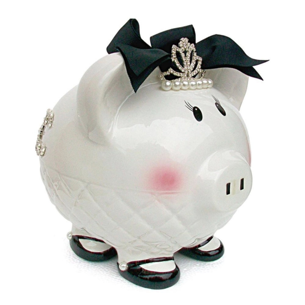 Cherish Choo Queen B Piggy Savings Bank for Precious Coin Storage