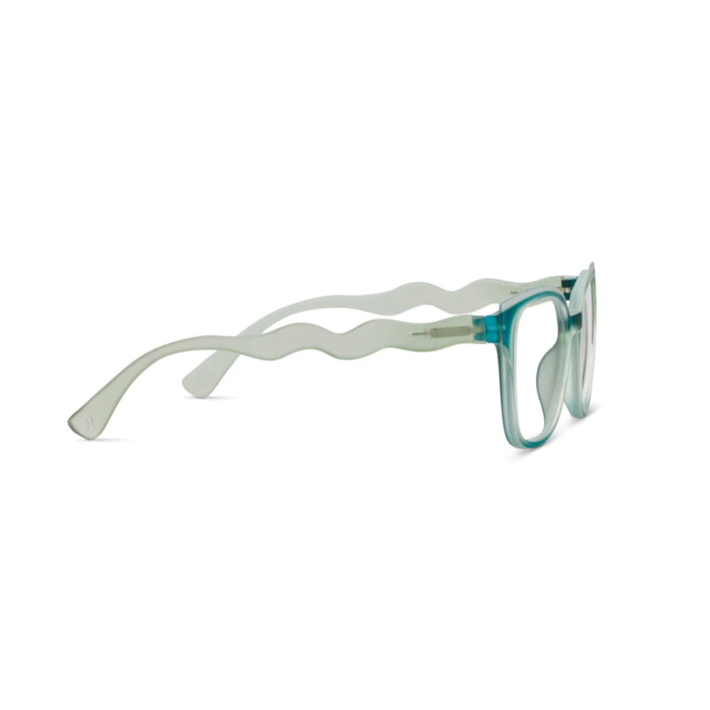 Peepers Stylish Blue Light Reading Glasses - If You Say So Collection in Teal Color
