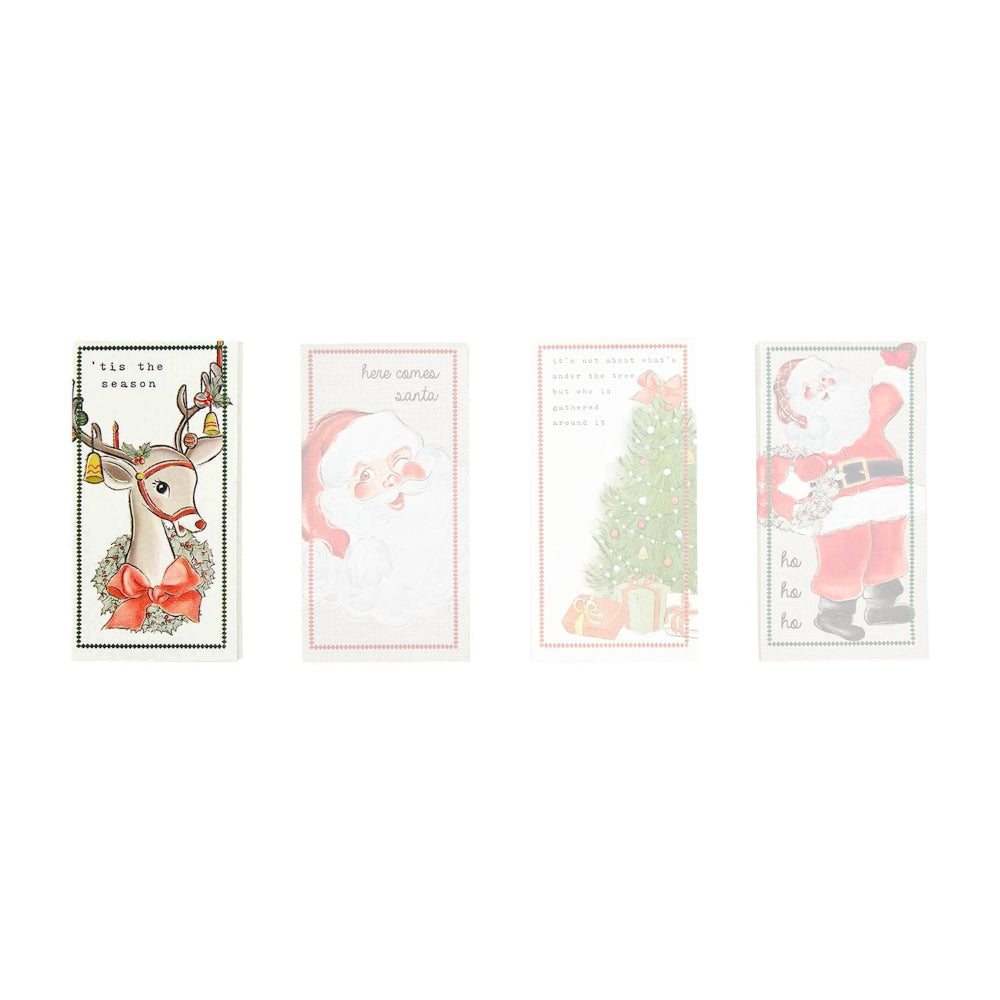 Mud Pie Christmas-themed Paper Guest Towel Set for Party Use