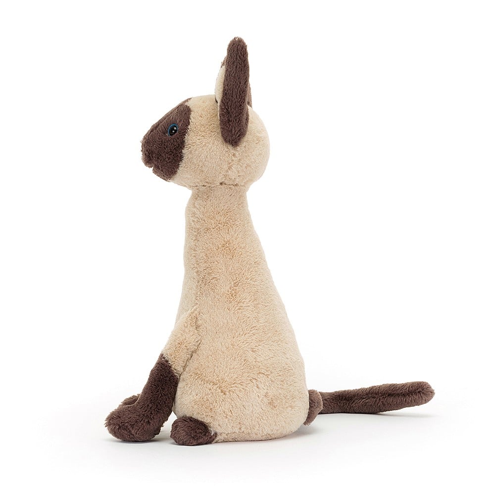 Jellycat Elegant Blue - Eyed Siamese Cat Toy
