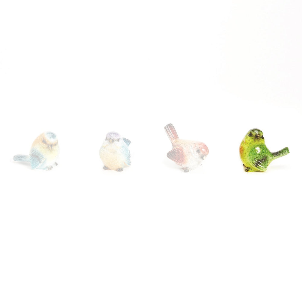 Hand - Painted Decorative Birds in Assorted Colors by Two's Company