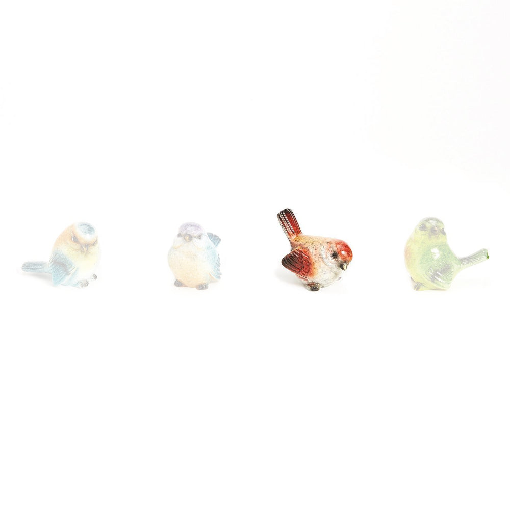 Hand - Painted Decorative Birds in Assorted Colors by Two's Company