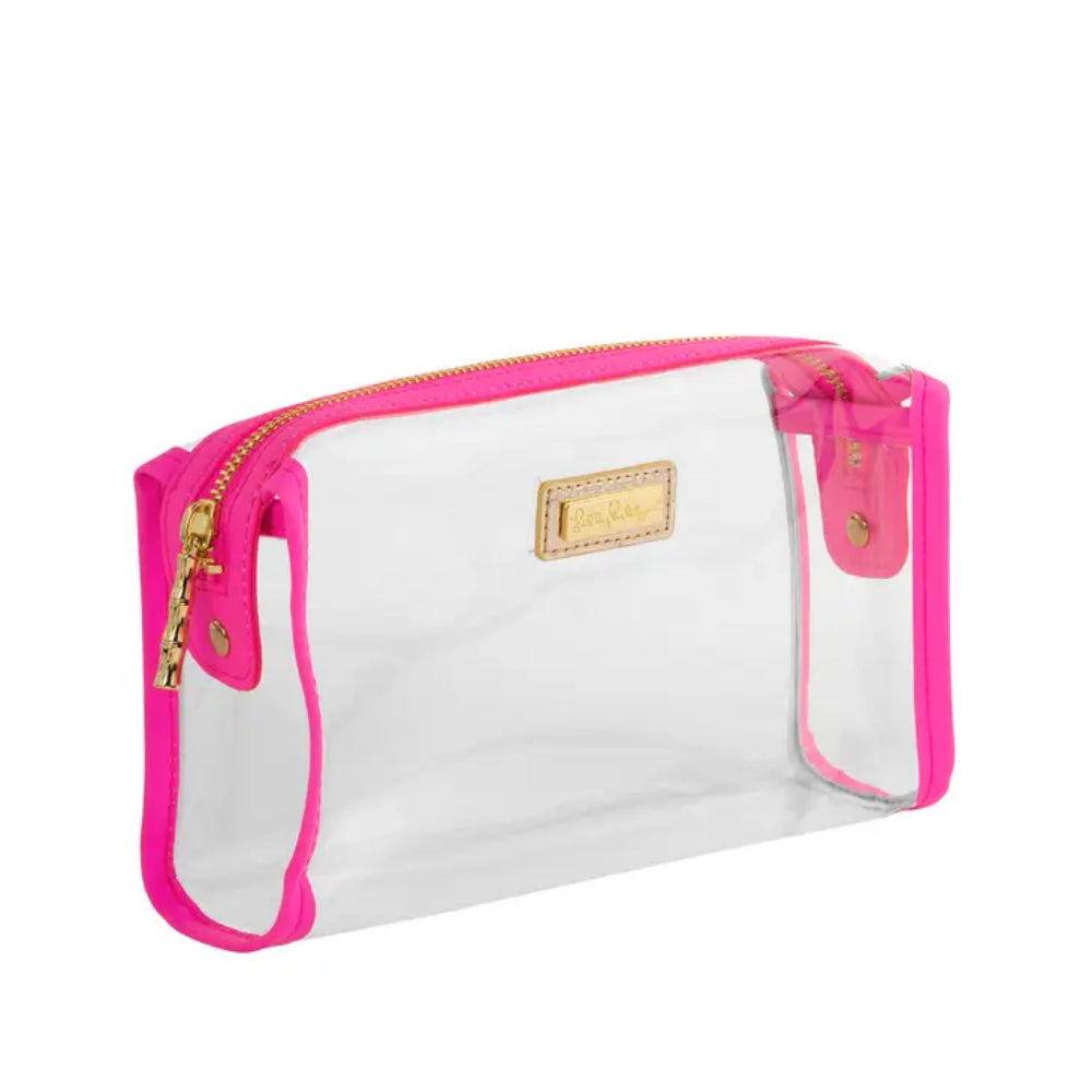 Lilly Pulitzer Stylish Zip - Up Pencil Case for Organizing Essentials