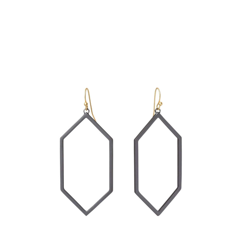 Stylish Spartina Rhett 18KT Matte Gold or Gunmetal Plated Earrings