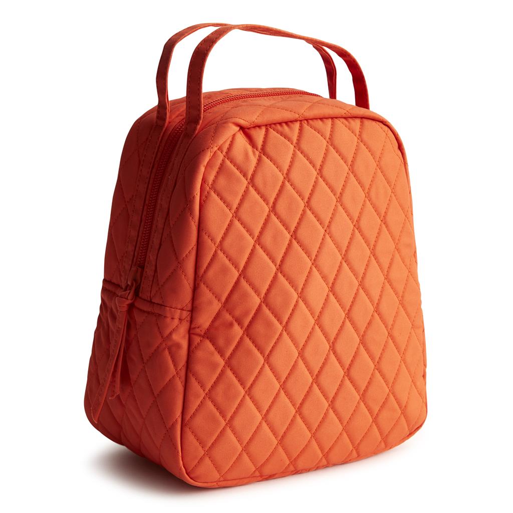 Stylish Vera Bradley Cotton Gabardine Lunch Bag for On - the - go Meals