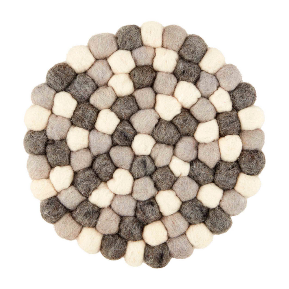 High - Quality Mud Pie Felted Wool Trivets for Table Protection