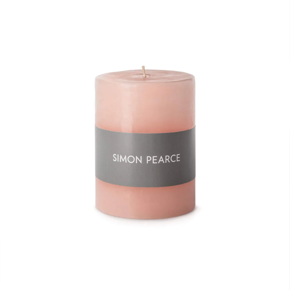 Simon Pearce Artisan Pillar Candle with Dimensions of 3 Inches by 4 Inches