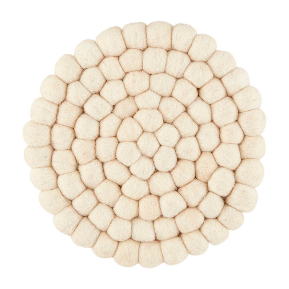 High - Quality Mud Pie Felted Wool Trivets for Table Protection