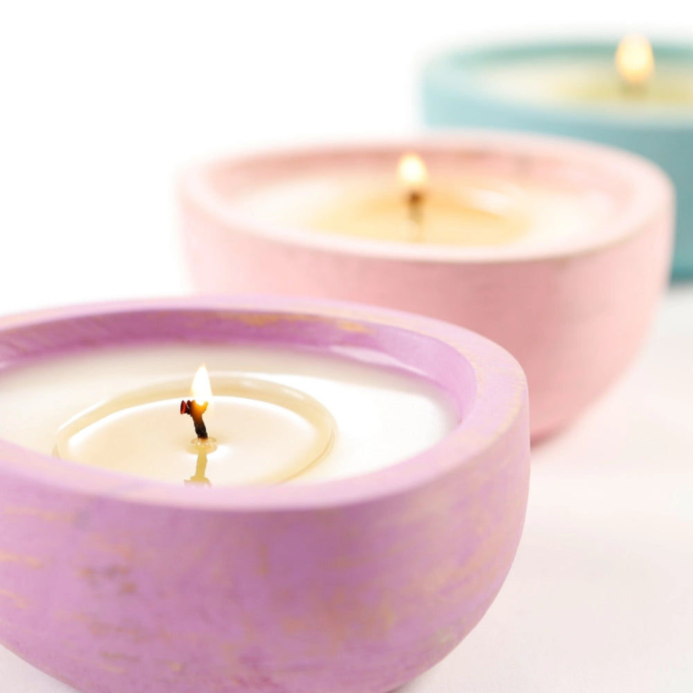 4 oz Luxurious Hyacinth Scented Egg - shaped Candle