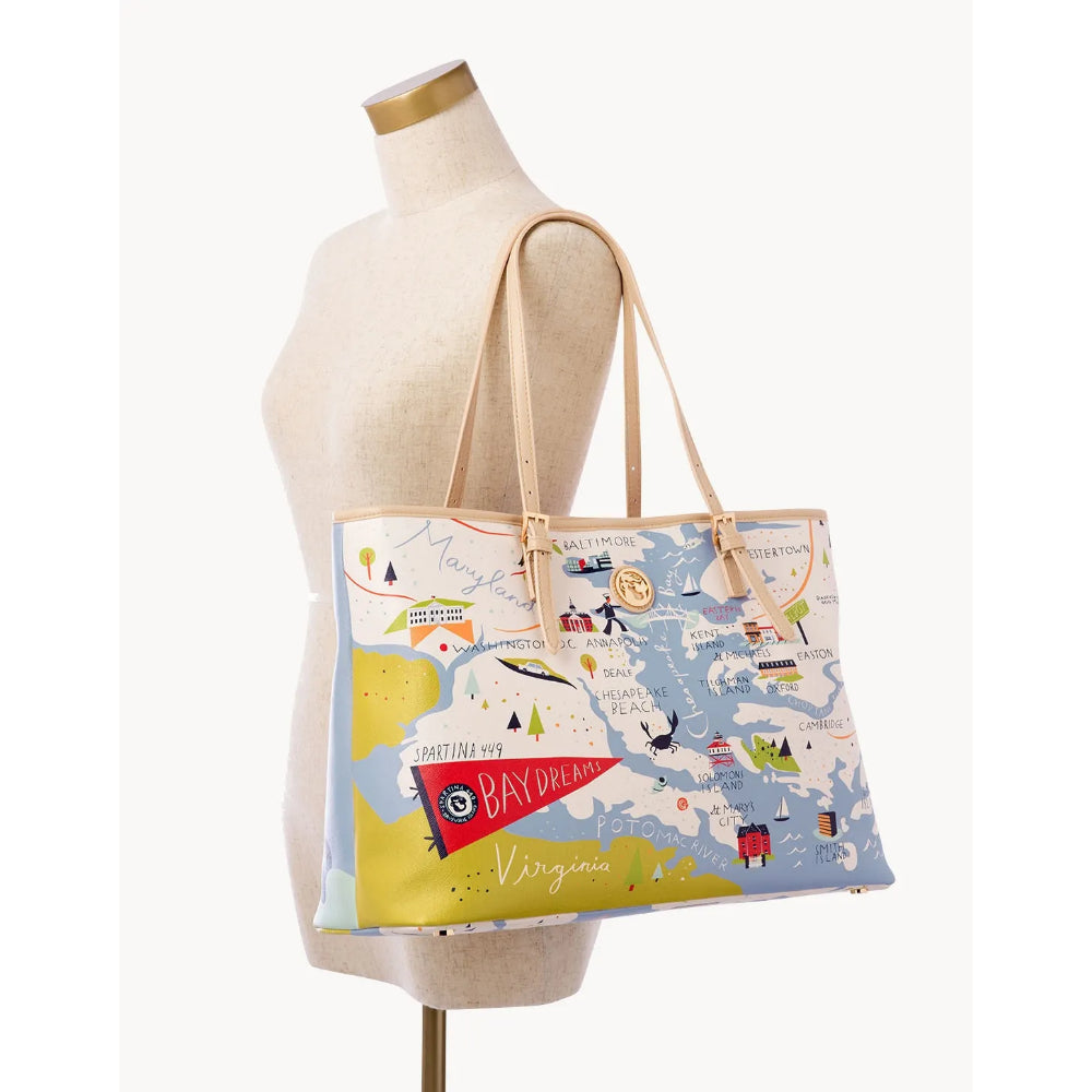 Spartina Chesapeake Bay Dreams Stylish Tote Bag