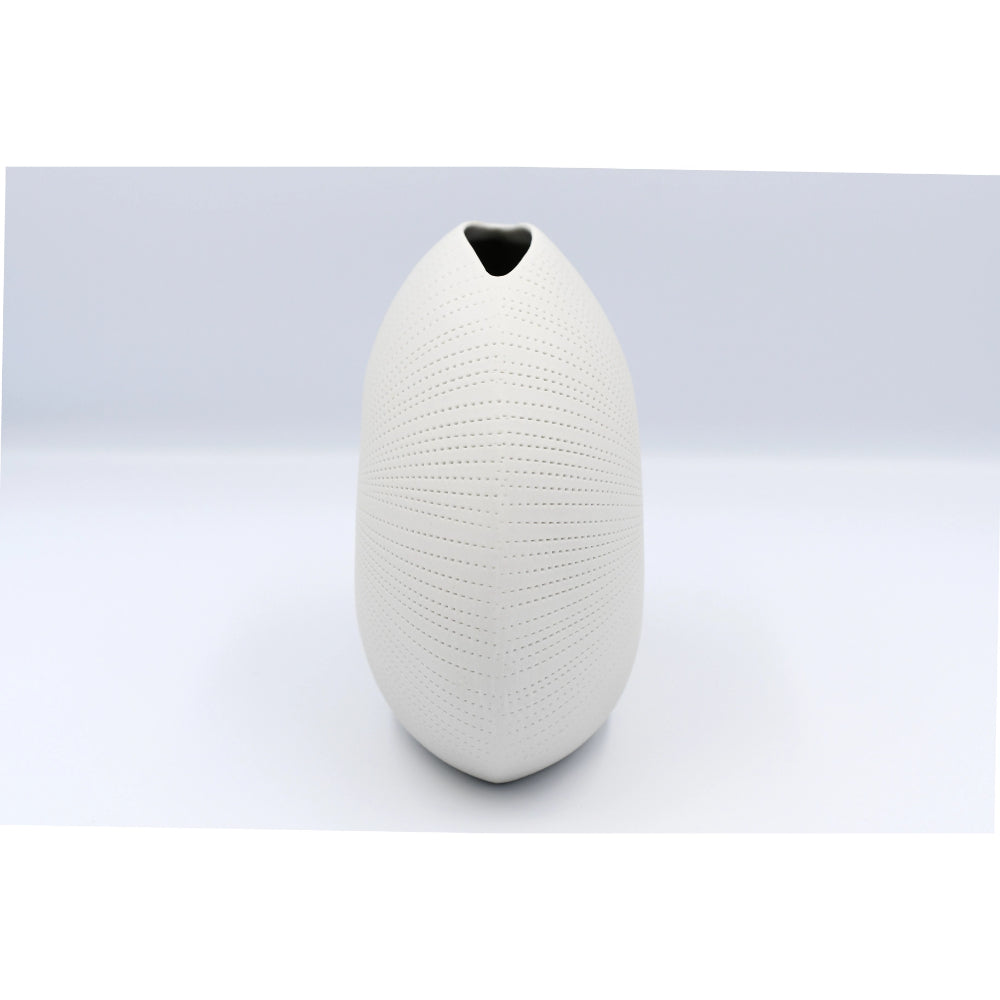 Medium Handmade Diva Round Porcelain Bud Vase for Decor