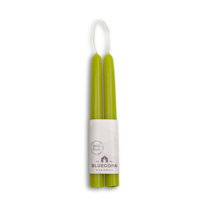 Set of 8 Handmade Beeswax Taper Candles for Special Occasions