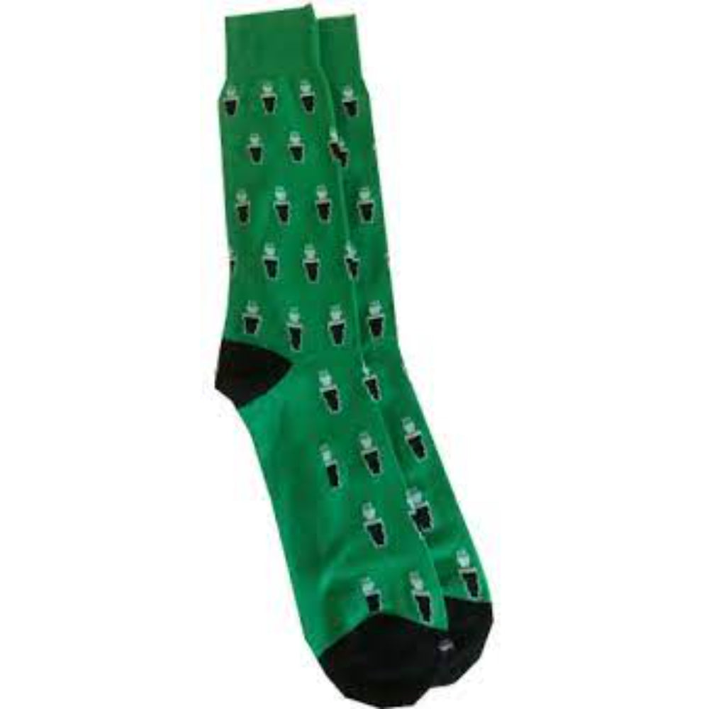 Irish Car Design Socks by Lazy Jack Press - High - Quality Footwear Accessory