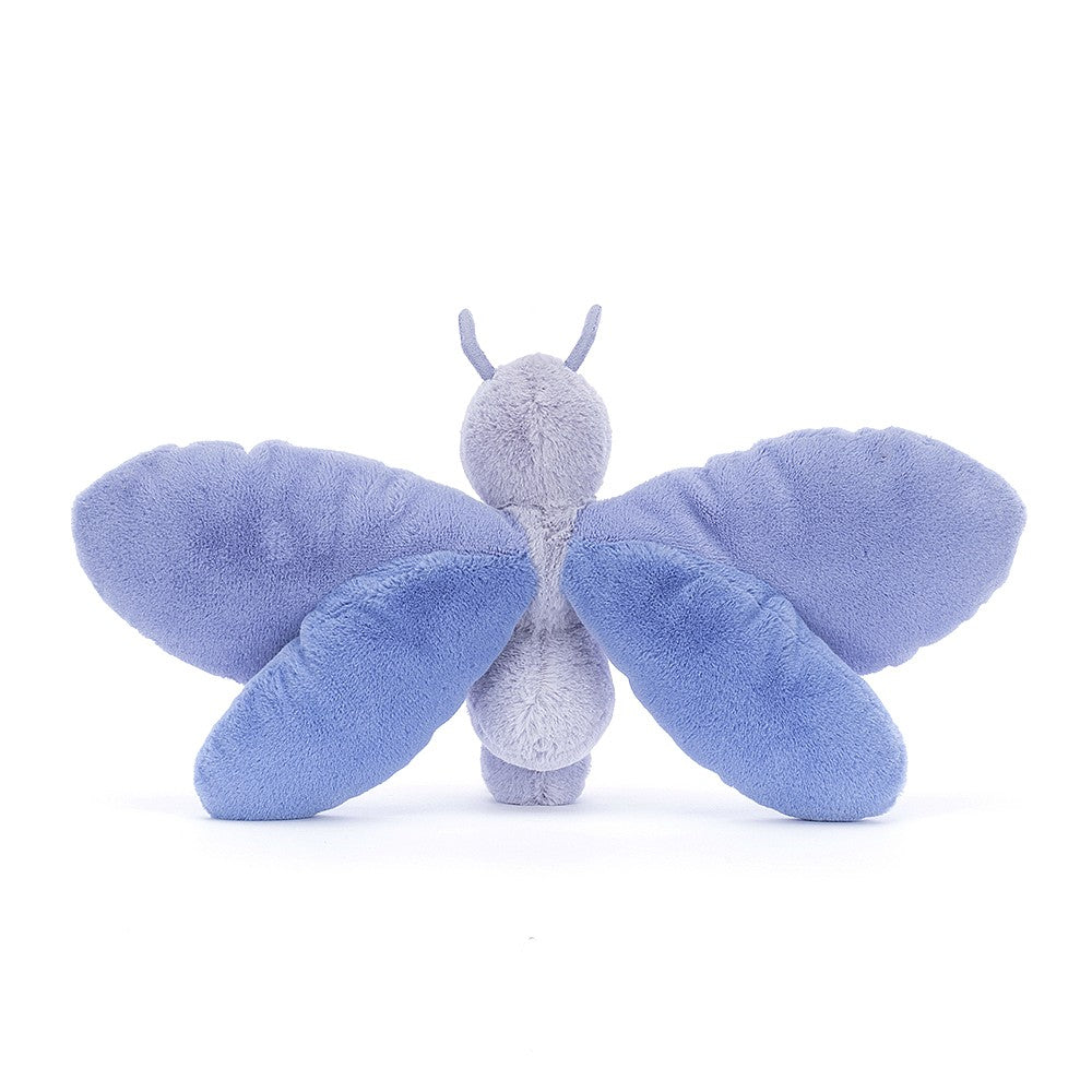 Adorable Jellycat Indigo and Lavender Bluebell Butterfly Toy