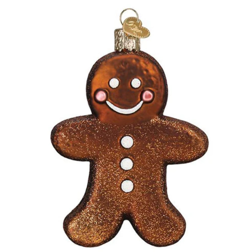 Old World Christmas Decorative Ginger Cottages Gingerman Ornament