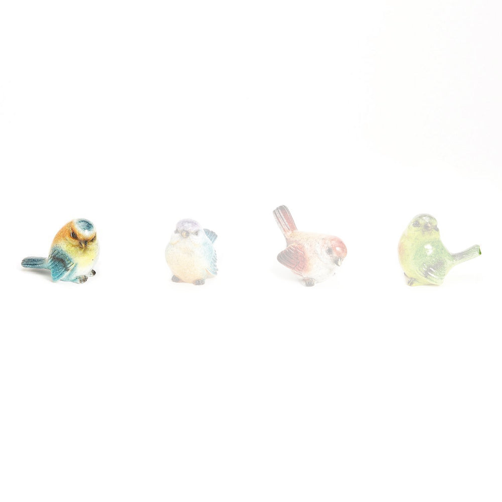 Hand - Painted Decorative Birds in Assorted Colors by Two's Company