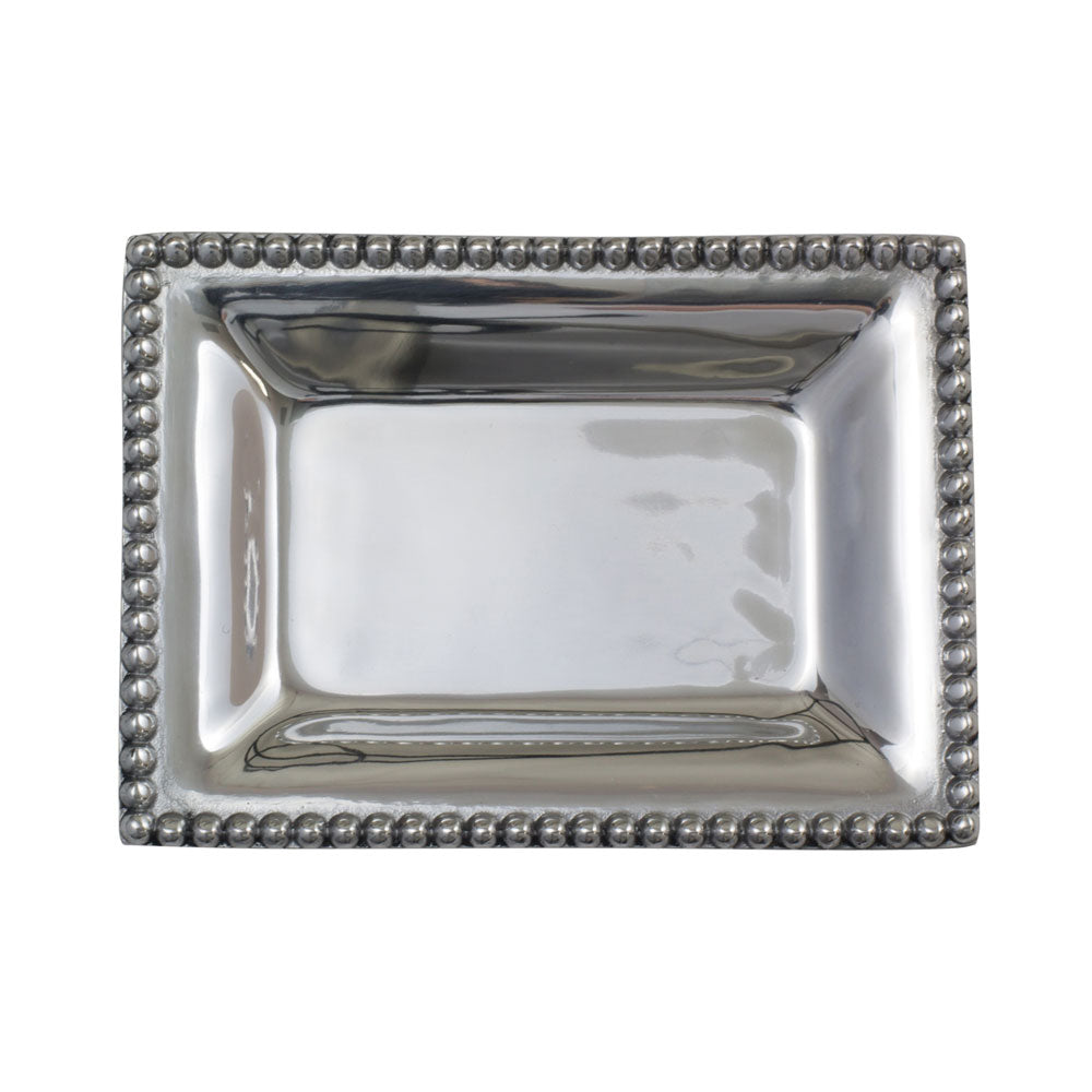 Salisbury Beaded Aluminum Infinity Trays for Various Occasions
