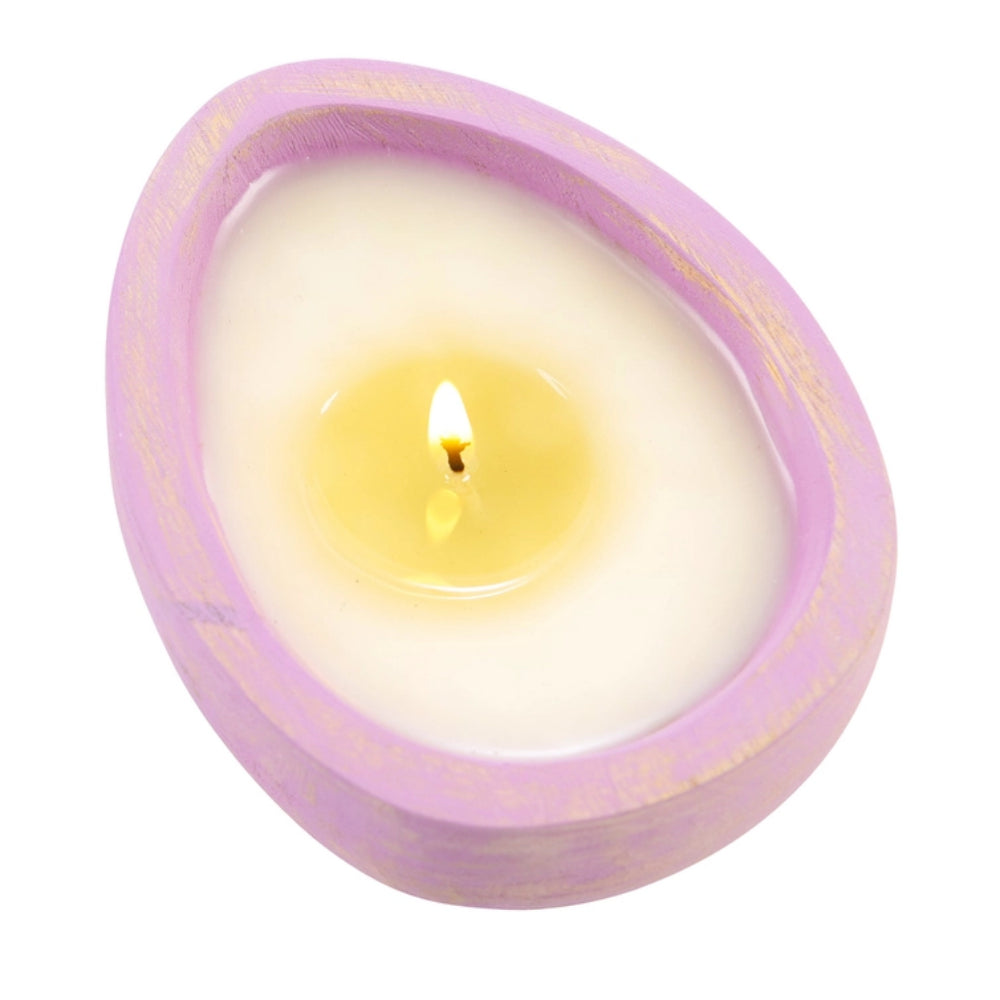 4 oz Luxurious Hyacinth Scented Egg - shaped Candle