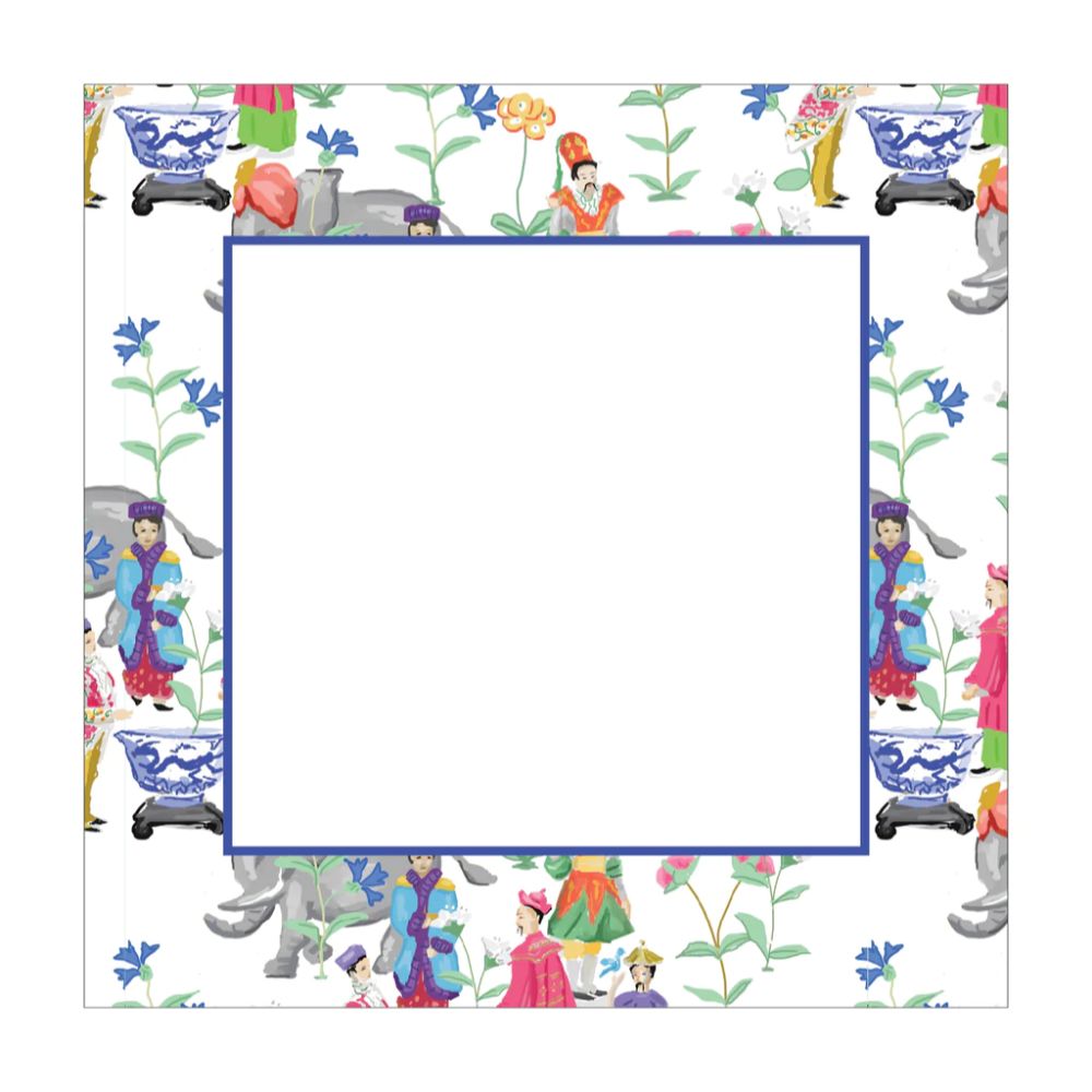 Stylish Dana Gibson Notepad with Posh People Design