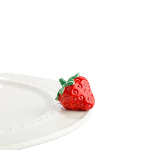 Nora Fleming Realistic Juicy Red Strawberry Miniature