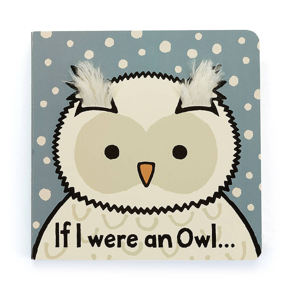 Jellycat Bedtime Board Book - If I Were An Owl, A Playful and Inspiring Book