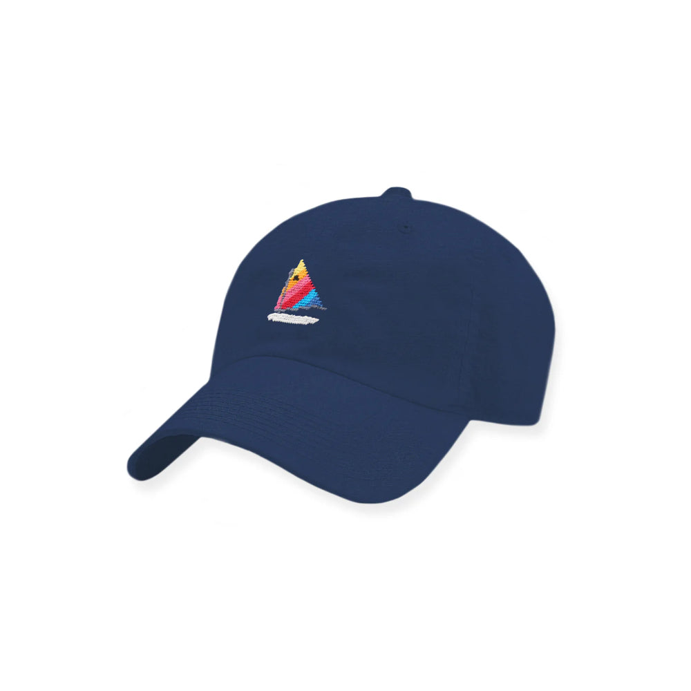 Smathers and Branson Navy Day Sailor High - Performance Adjustable Needlepoint Hat for Adults