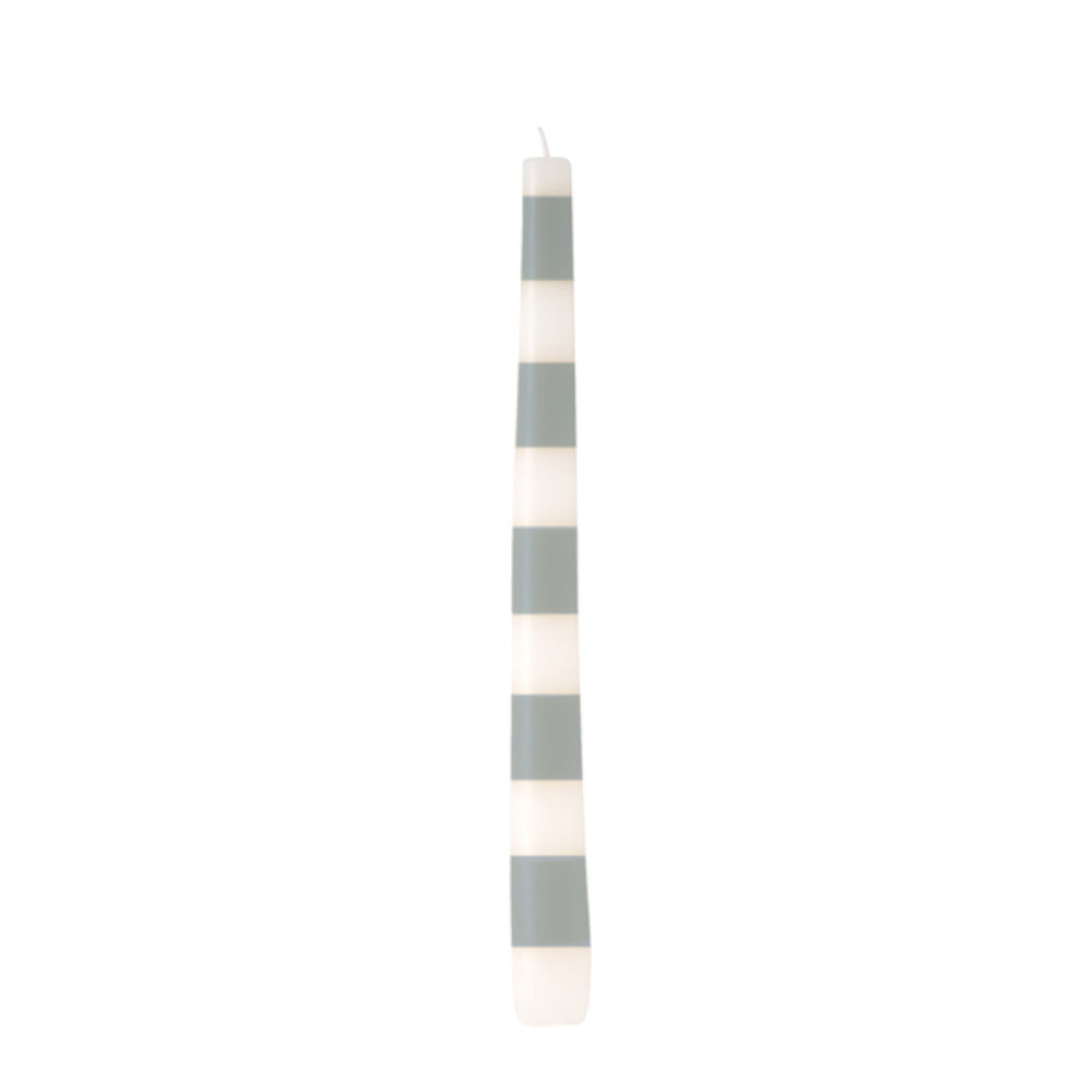 Mud Pie Taper Candles in Blue and White Hand - painted Design