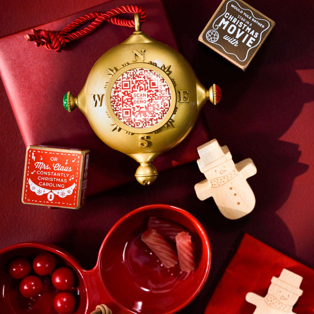 Christmas Santa's Kindness Promotion Ornament and Journal Set for Children