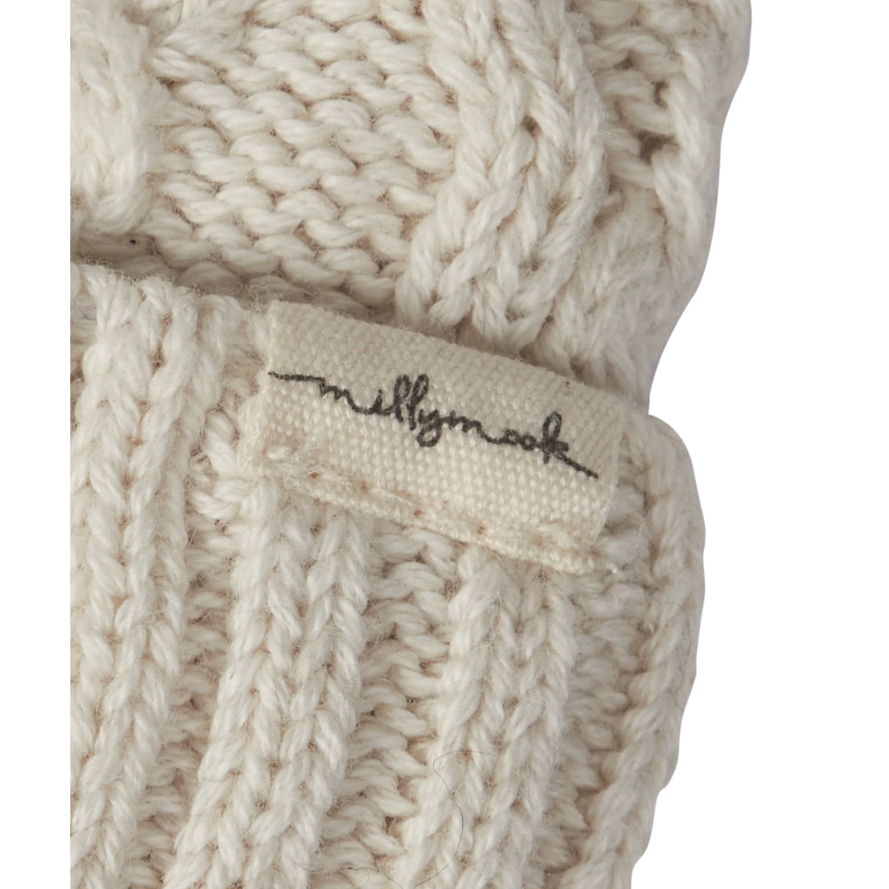 Adorable Millymook Aliza Cable - Knit Beanie for Baby Girls