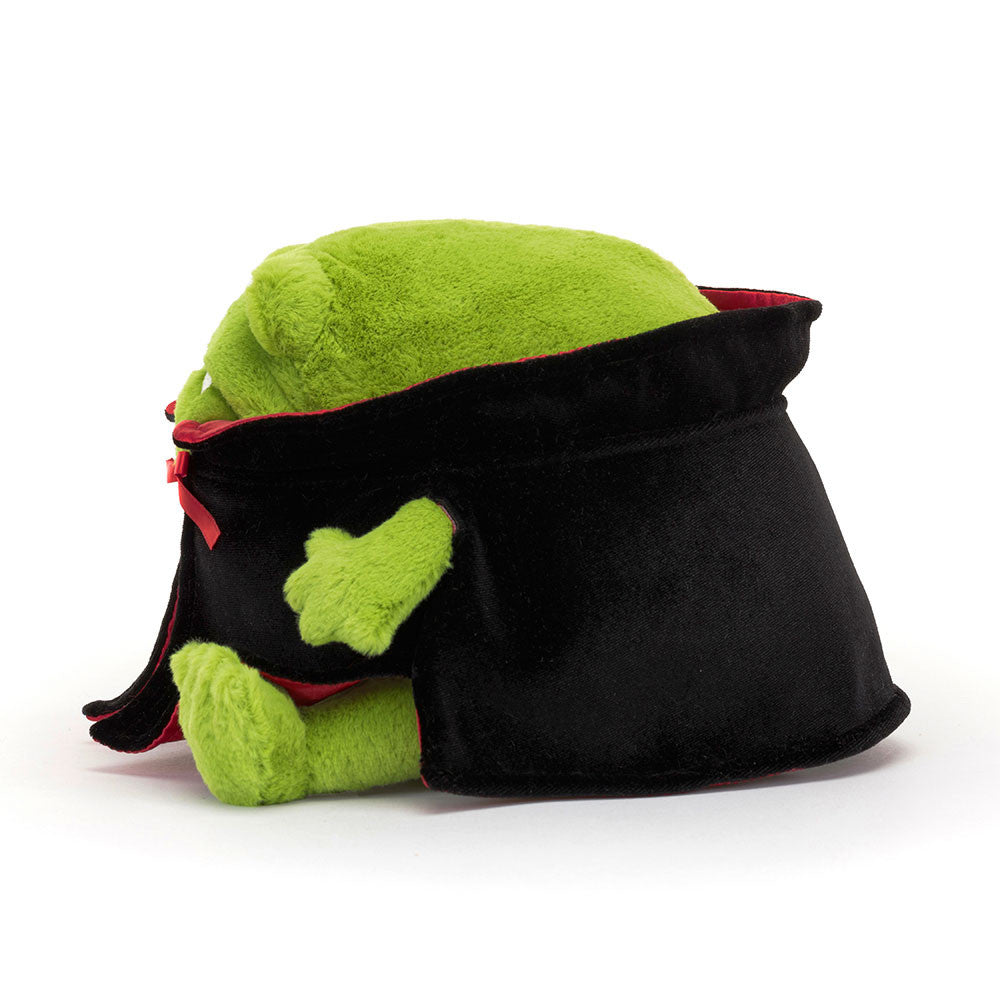 Jellycat Soft Stuffed Toy - Vampire Ricky Rain Frog for Halloween Fun