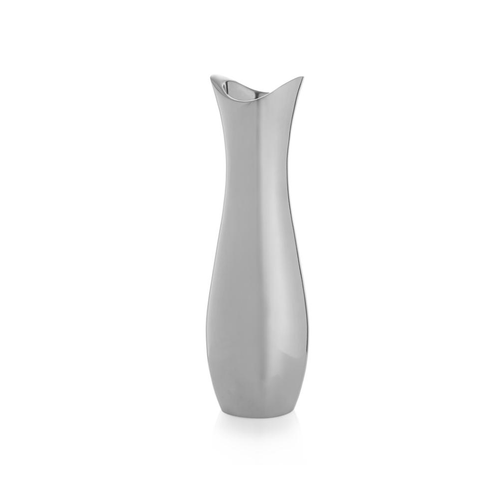 Nambé Stryker Decorative Flower Vase with Feminine Design