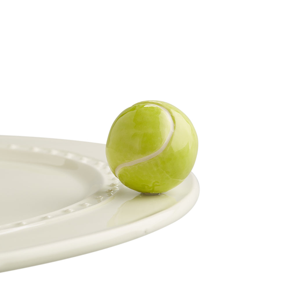 Nora Fleming Tennis Themed Game, Set, Match! Miniature Collectible