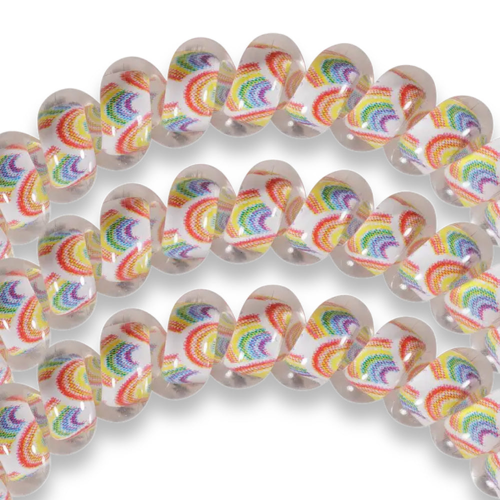 TELETIES Small Hair Ties - Stylish Set of 3 for Everyday Use