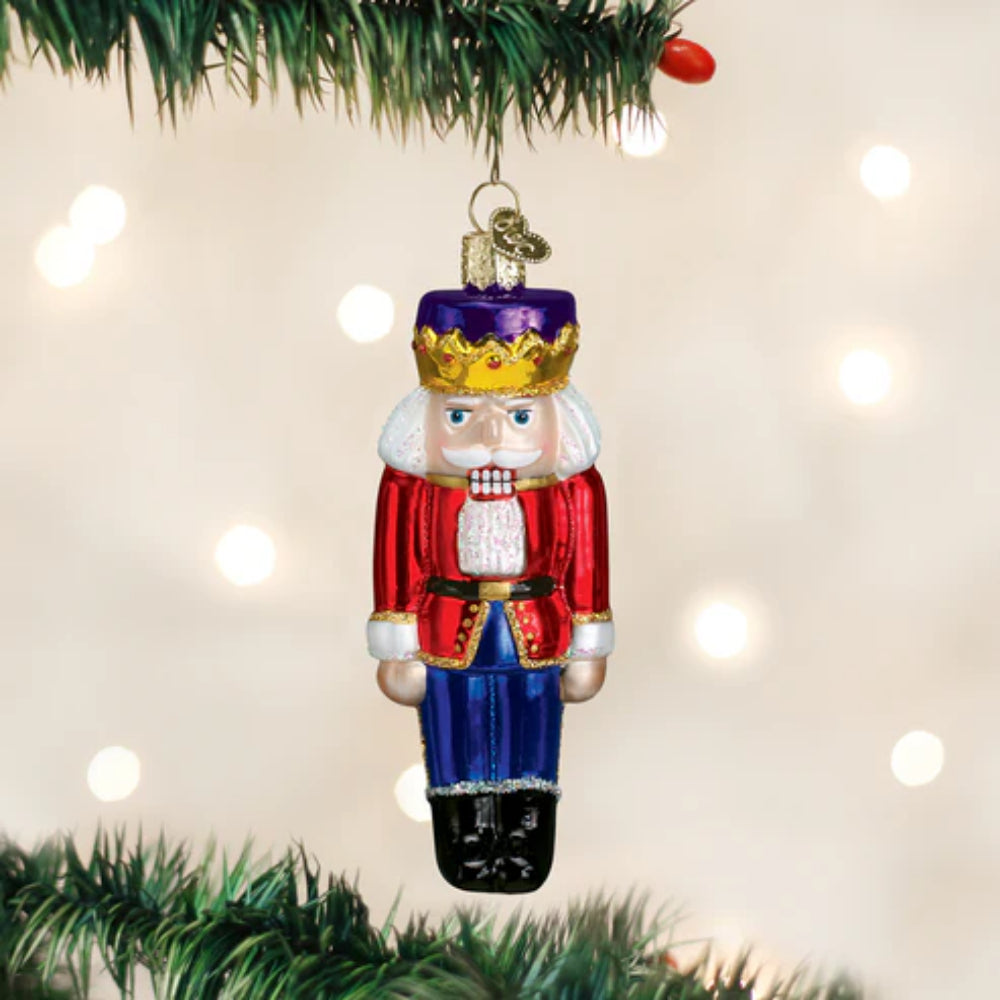 Old World Christmas Decorative Nutcracker Prince Ornament for Holiday Display