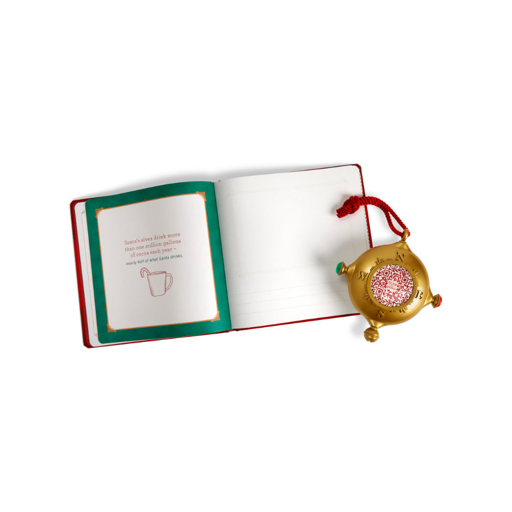 Christmas Santa's Kindness Promotion Ornament and Journal Set for Children