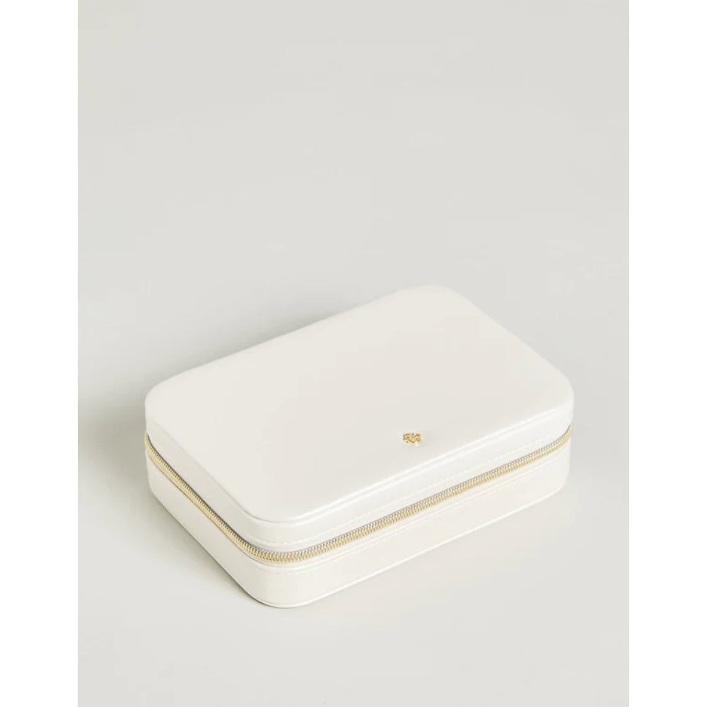 Pearlized Spartina XL Jewelry Travel Case for Storing Precious Jewelry