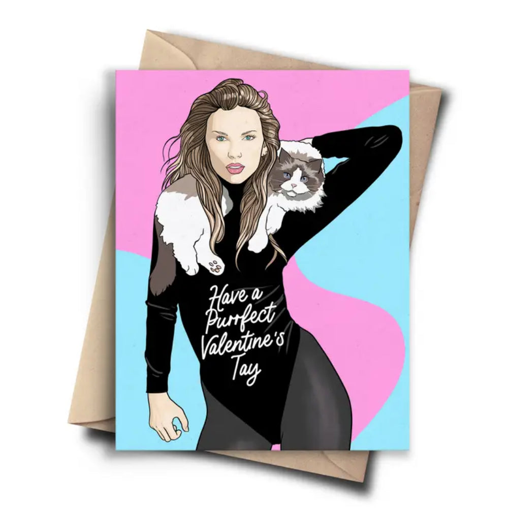 Taylor Swift Ideal Valentine's Day Greeting Card for Expressing Love