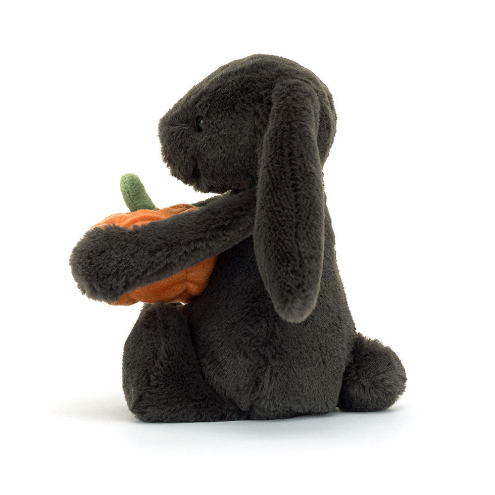 Jellycat Adorable Bashful Pumpkin Themed Bunny Plush Toy