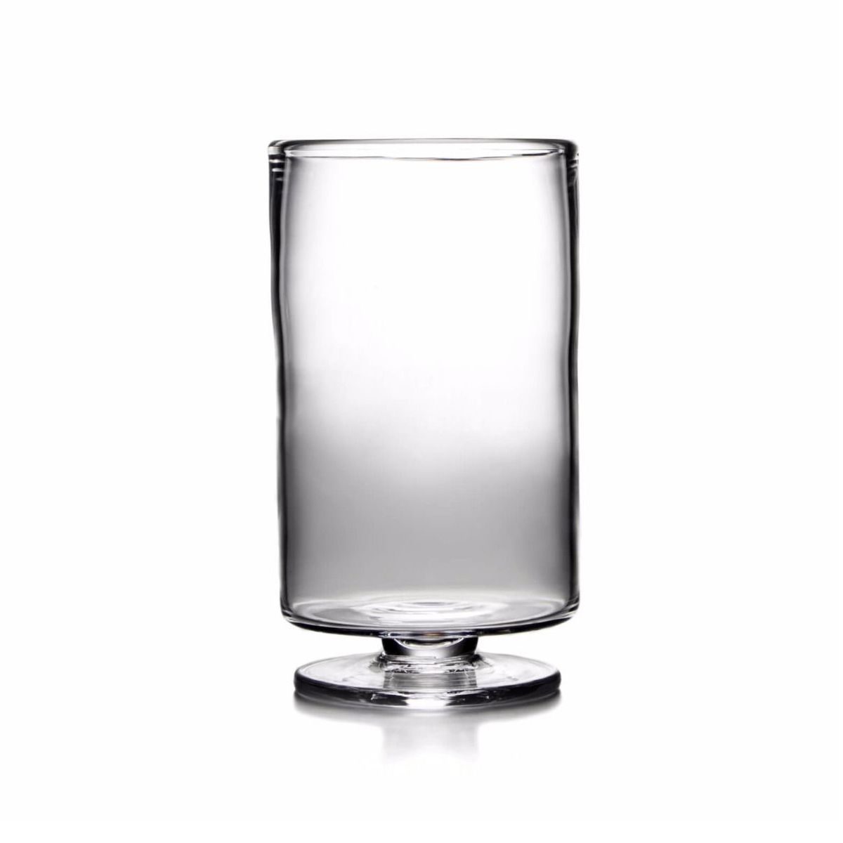 Extra Large Simon Pearce Nantucket Hurricane Glass Vessel