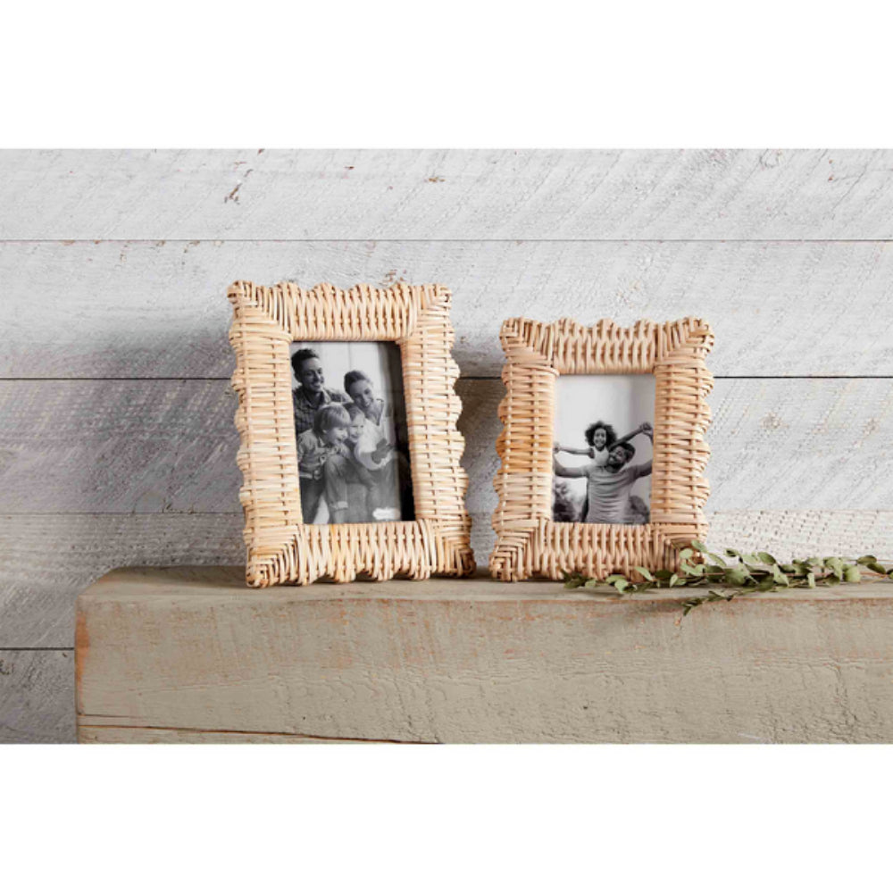Mud Pie Hand - Woven Picture Frame