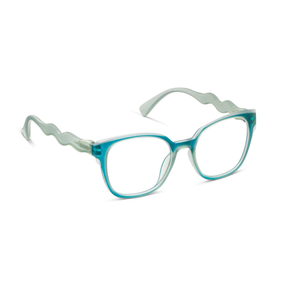 Peepers Stylish Blue Light Reading Glasses - If You Say So Collection in Teal Color
