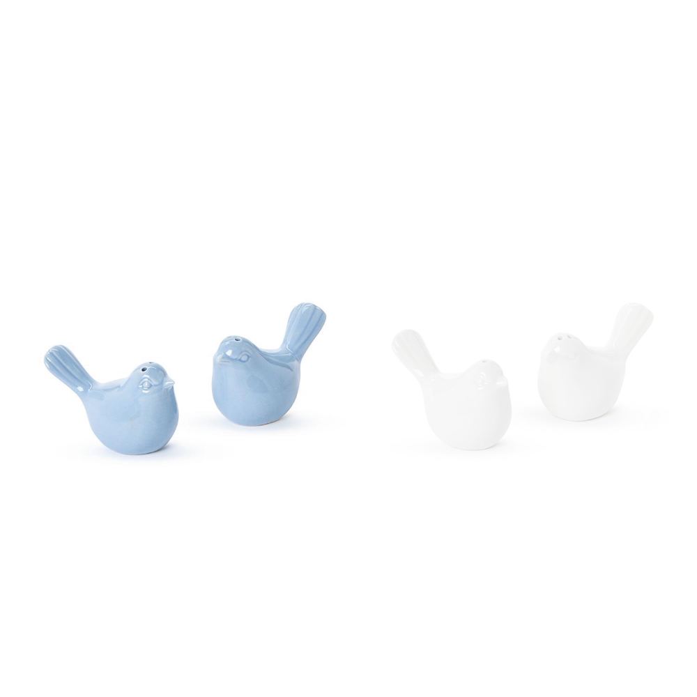Two's Company Decorative Bird-shaped Salt and Pepper Shakers Set