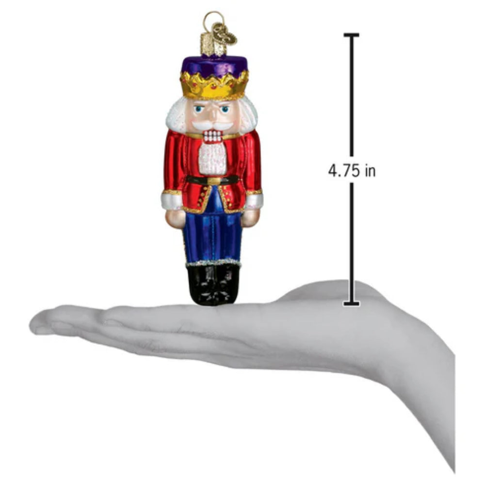 Old World Christmas Decorative Nutcracker Prince Ornament for Holiday Display