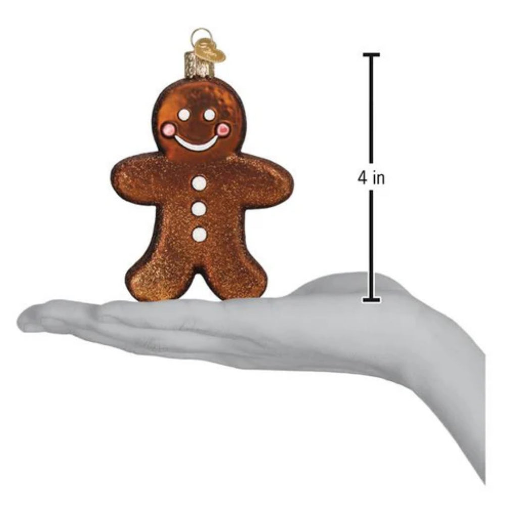 Old World Christmas Decorative Ginger Cottages Gingerman Ornament
