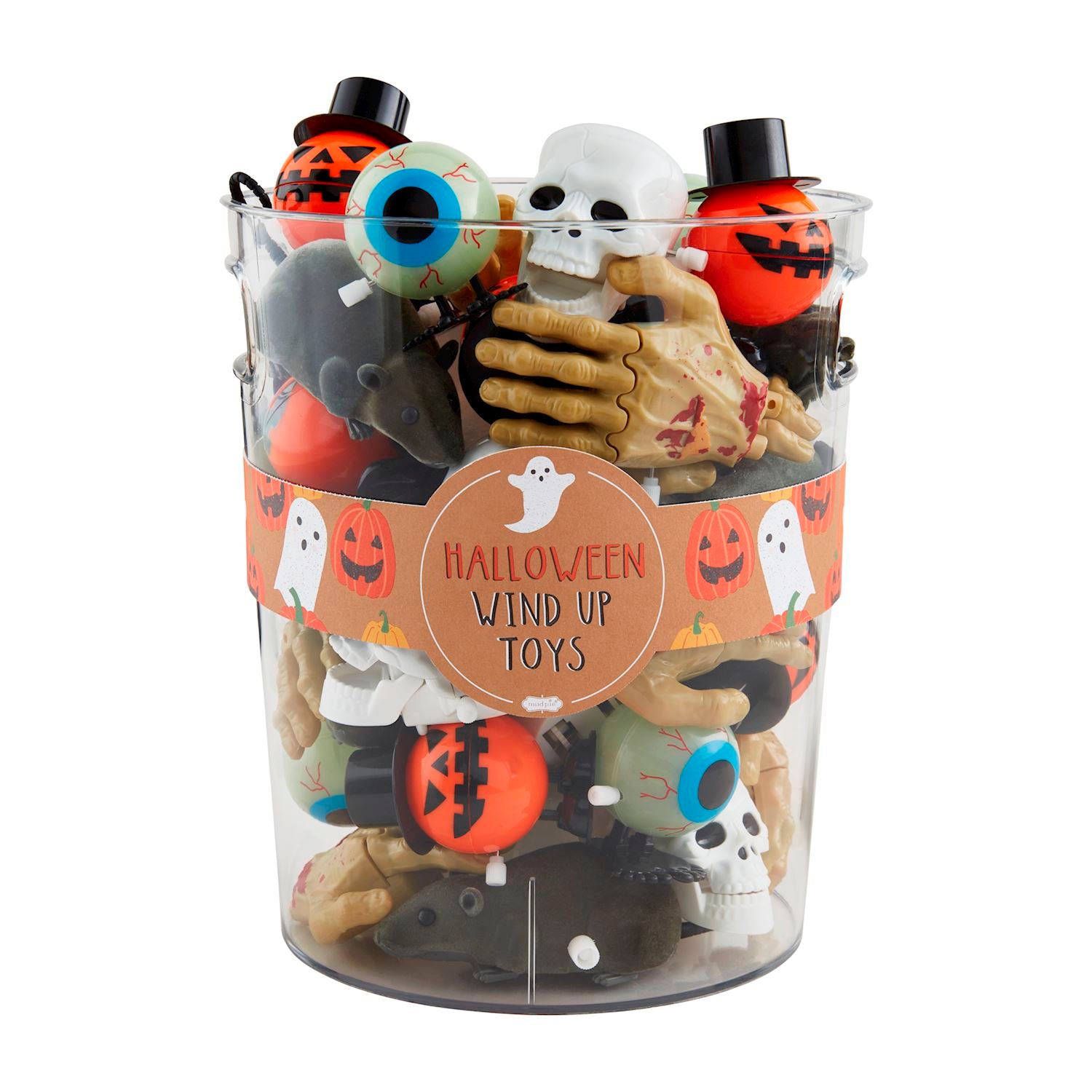 Mud Pie Halloween Themed Wind-Up Collectible Toys for Kids