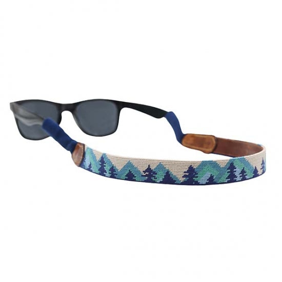 Stylish Smathers & Branson Hand - stitched Needlepoint Mod Mountain Sunglasses Strap