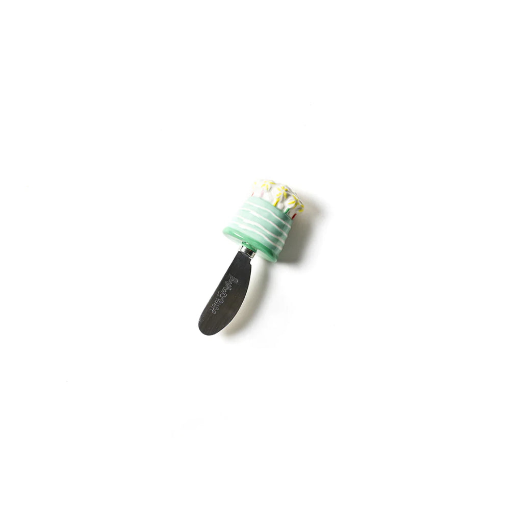 Joyful All - Occasion Sparkling Cake Embellishment and Appetizer Spreading Utensil