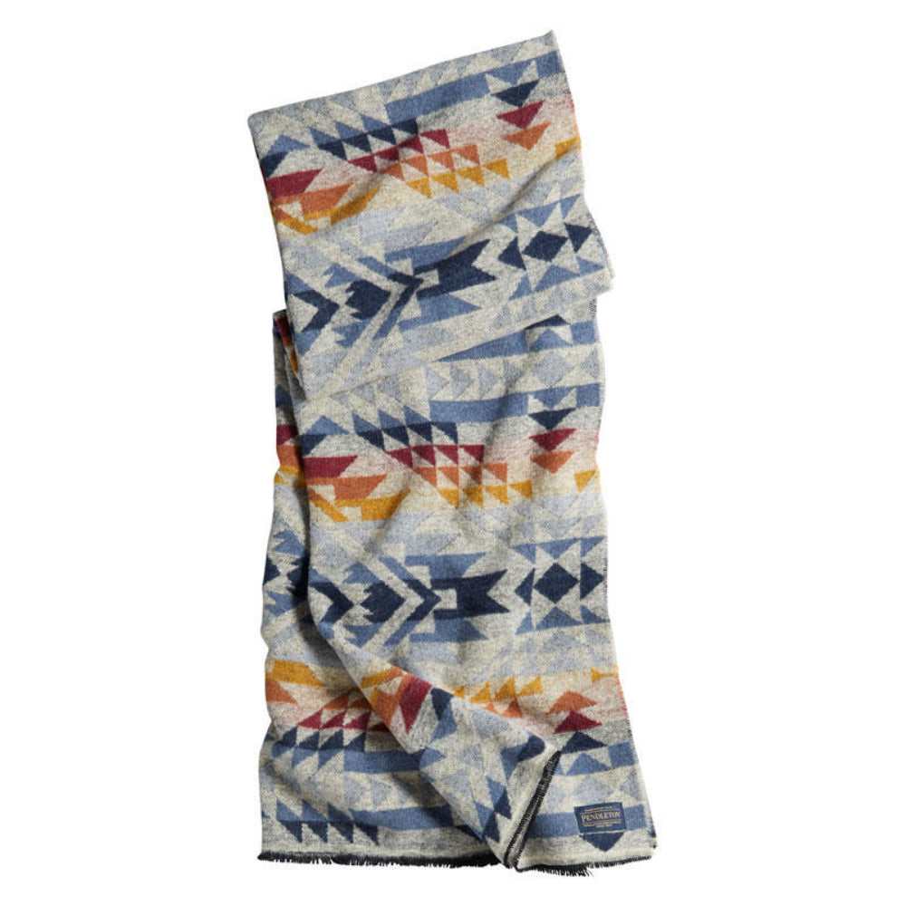 Pendleton Oversized Cotton Woven Wrap Scarf for Versatile Wear